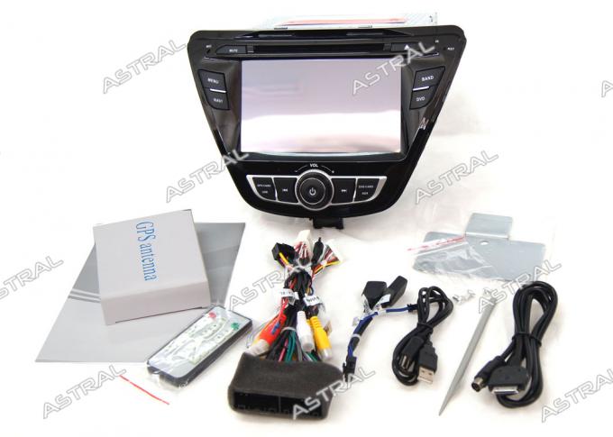 Radio samochodowe Hyundai DVD Player Elantra 2014 Android System nawigacji GPS z RDS DVR