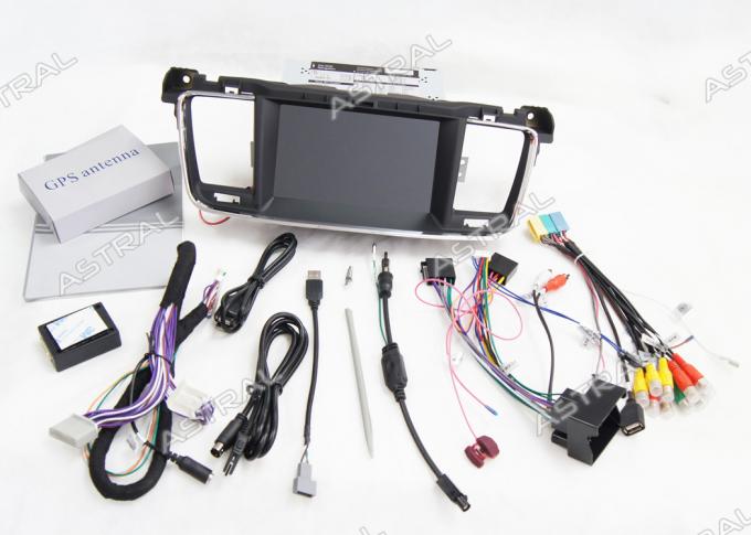 Multimedia Double Din 508 PEUGEOT Navigation System, w desce rozdzielczej Car DVD Player