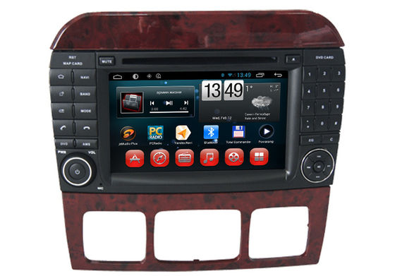 Chiny 7 Inch Android Navigation Systems For Cars With Radio Benz S - Class dostawca