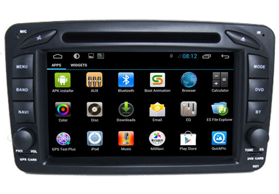 Chiny 2 Din Car Radio Player Mercedes GPS Search Navigation Benz W209 dostawca