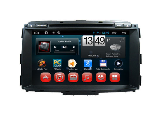 Chiny Android In Car Stereo System Carnival Kia DVD Players Quad Core A7 dostawca