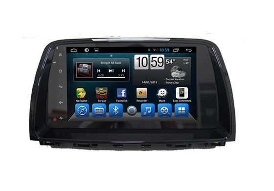 Chiny Android 2 Din Car Dvd Car Gps Navigation For Mazda 6 Quad Core RDS Radio dostawca