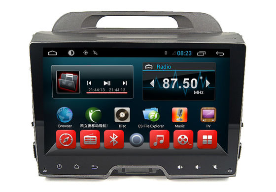 Chiny 2 Din Auto Radio Bluetooth Kia DVD Player Sportage 9 Inch Touch Screen dostawca