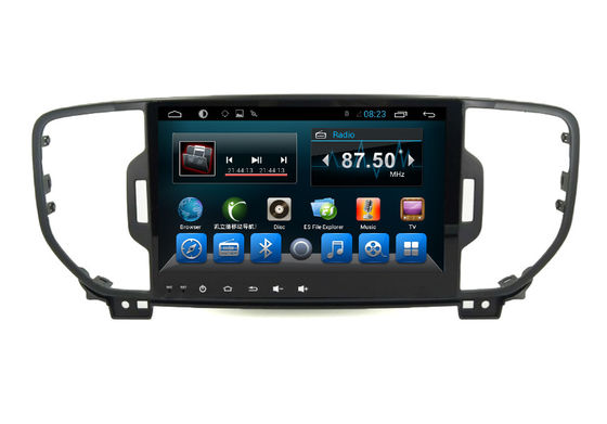Chiny Sportage 2016 Car Stereo Dvd Player Kia Central Multimedia Navigation System dostawca