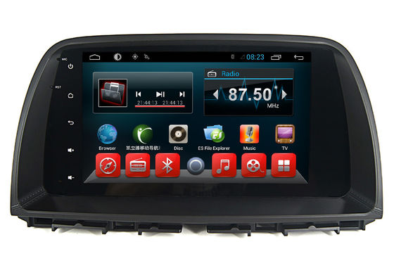 Chiny Mazda 2 Din Car DVD Central Multimidia GPS Radio System For CX-5 Android Touch Screen dostawca