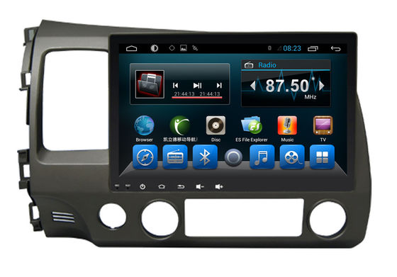 Chiny Double Din Radio Car PC Bluetooth Dvd Player Civic 2006-2011 Big Screen dostawca
