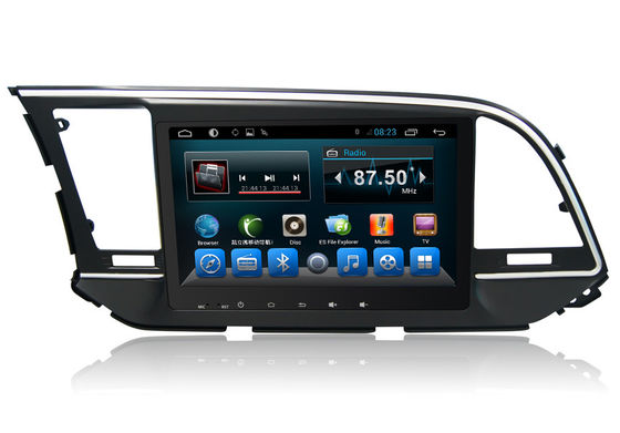 Chiny Hyundai Elantra 2016 DVD Player Car Multimedia Player With Radio dostawca