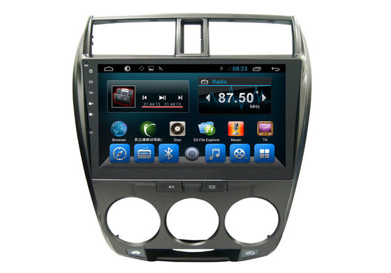 Chiny Double Din Honda Navigation System , Multimedia Car Stereo 3G Wifi City 2008-2013 dostawca
