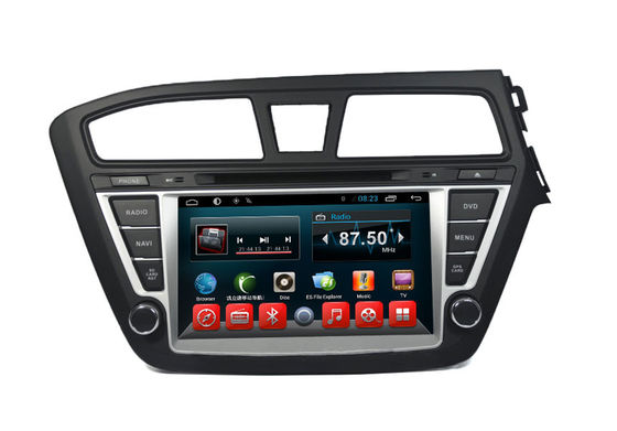 Chiny Car Radio Bluetooth Touchscreen Gps Auto Navigation Hyundai I20 Right 2014 15 2016 dostawca