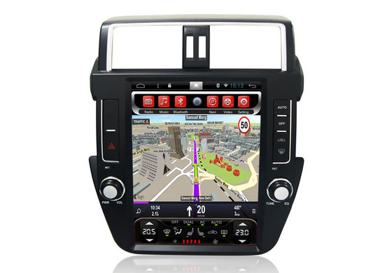 Chiny Vertical Screen Central Entertainment System Toyota GPS Navigation Prado 2015 2010 dostawca