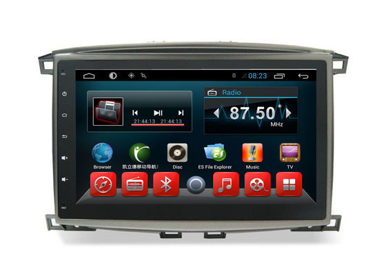 Chiny Android Car Radio Toyota GPS Navigation Land Cruiser 100 1998-2007 Lexus LX470 dostawca