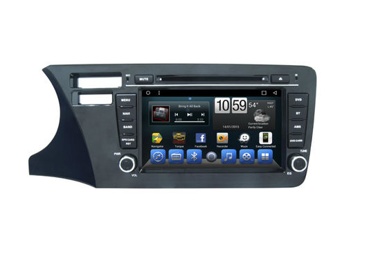 Chiny Honda City Car Dvd Gps Multimedia Navigation System Support Mirrorlink IGO GOOGLE dostawca