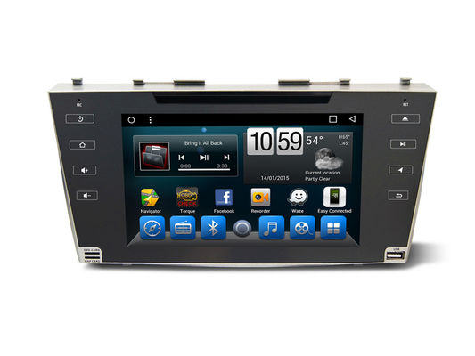Chiny Double Din Android 6.0/ 7.1 Car Dvd Gps Navigation For Toyota Camry , 8 Inch Full Touch Screen dostawca