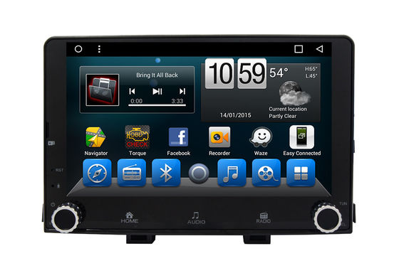 Chiny Octa Core KIA Navigation System , 2 Din Car Dvd Player Android Gps Device Rio 2017 dostawca