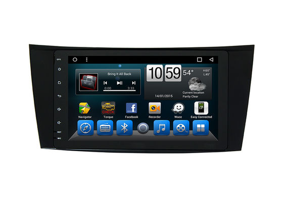 Chiny Octa Core Mercedes Car Multimedia System Android , Vehicle Navigation System Benz E-Class dostawca