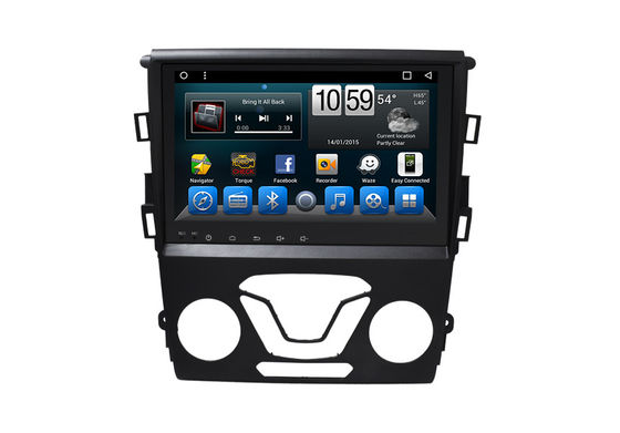 Chiny Mirror Link Double Din Stereo With Navigation , Touch Screen Navigation Mondeo 2013- dostawca