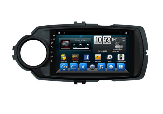 Chiny 2 Din DVD / Radio Toyota GPS Navigation System Yaris Android 8.0 8 cali dostawca