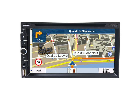 Chiny 6.95 Inch In - Dash Car Navigation System Domyślny GPS Bluetooth Uniwersalny dostawca
