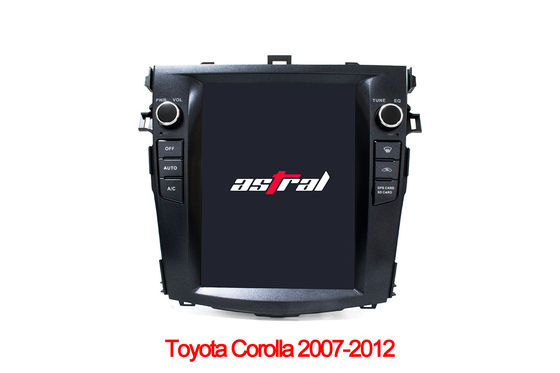 Chiny 9,7 cala Toyota Corolla 2012 System nawigacji pionowej z pojedynczym ekranem w desce rozdzielczej i łączem lustrzanym dostawca
