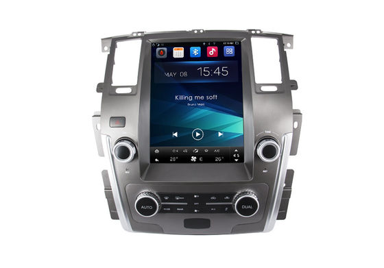 Chiny Nissan Patrol System nawigacji GPS z 12,1-calowym ekranem Tesla / Bluetooth dostawca