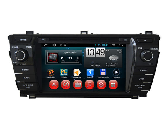 Chiny 2014 Toyota Corolla Nawigacja GPS Android DVD Player 7-calowy panel dotykowy dostawca