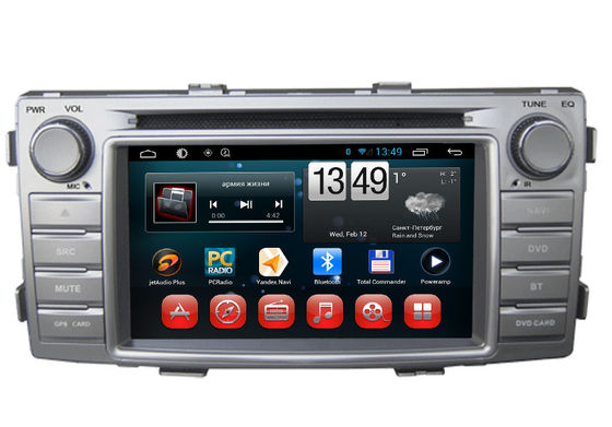 Chiny Toyota Hilux Nawigacja GPS Android Odtwarzacz DVD 3G Wifi SWC BT RDS TV dostawca