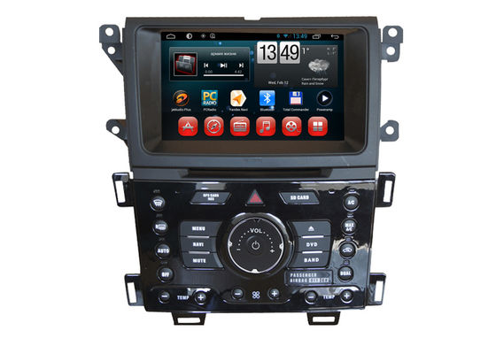 Chiny Wifi SWC RDS Samochód GPS Ford Ford 2014 Edge nawigacja 1024 x 600 Kamera wsteczna Android Odtwarzacz DVD dostawca