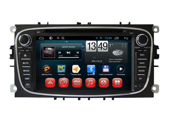 Chiny Pojazd ekran dotykowy HD Android Car DVD system nawigacji dla Ford Focus Mondeo S-MAX dostawca