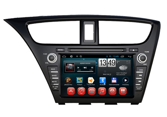 Chiny Honda 2014 Civic Hatch Back System nawigacji Android DVD 3G Wifi wejście kamery cofania dostawca