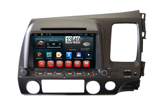 Chiny Civic Right Driving System nawigacji Honda Dual Zone GPS samochodowy odtwarzacz DVD dostawca