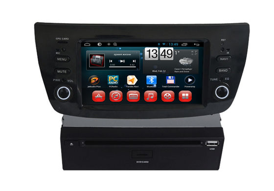 Chiny TV iPod 3G WIFI HD FIAT System nawigacji Android Samochodowy odtwarzacz DVD dla Fiata Doblo dostawca