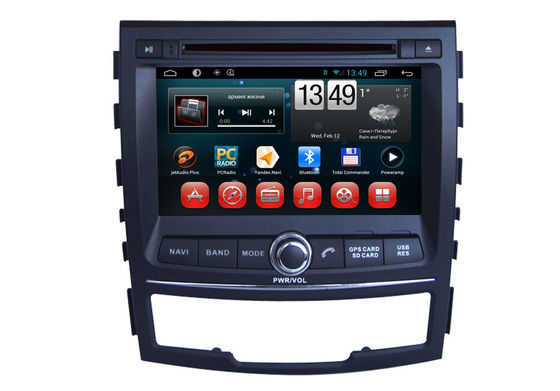 Chiny Ssangyong Korando Samochodowy system nawigacji GPS Android odtwarzacz DVD 3G WIFI SWC BT dostawca