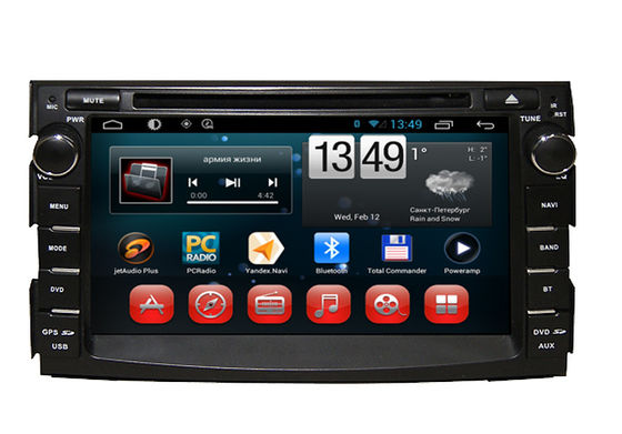 Chiny Kia Ceed Odtwarzacz DVD Samochód Android Multimedia Nawigacja Bluetooth 3G Wifi Kamera Wejście TV dostawca