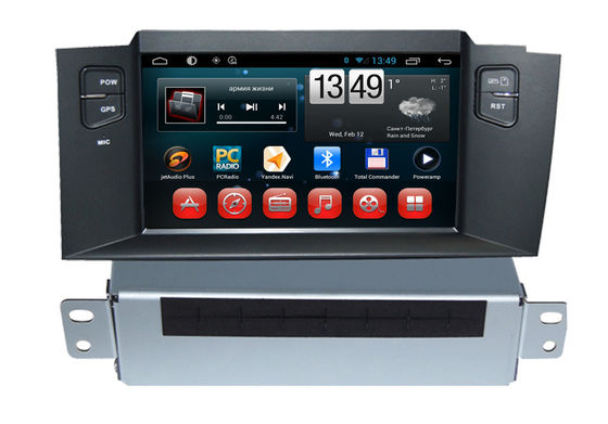 Chiny Samochód Infor Citroen Odtwarzacz DVD C4L Android Nawigacja GPS z kamerą cofania dostawca