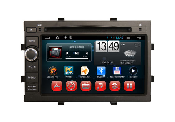 Chiny Chevrolet Prisma Cobalt Spin Samochodowy multimedialny system nawigacyjny Android Android odtwarzacz DVD BT TV iPod dostawca