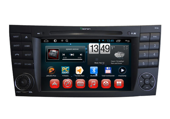 Chiny Cyfrowy 1080P Android Digital Car Central Multimidia GPS 6 CD Vitural DVD Player dla klasy benz e dostawca