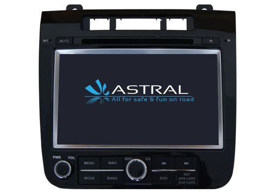 Chiny Auto Bluetooth Odtwarzacz DVD Touareg Navigation System z funkcją RDS / AM / FM / kamera cofania dostawca