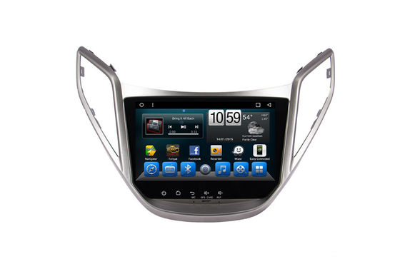 Chiny GPS Multimedia Hyundai Odtwarzacz DVD w samochodowym systemie rozrywki Radio HB20 2012-2018 dostawca
