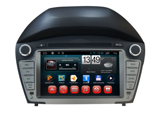 Chiny Hyundai DVD Player IX35 2014 pojemnościowy ekran dotykowy Bluetooth SWC Wifi GPS 3G dostawca