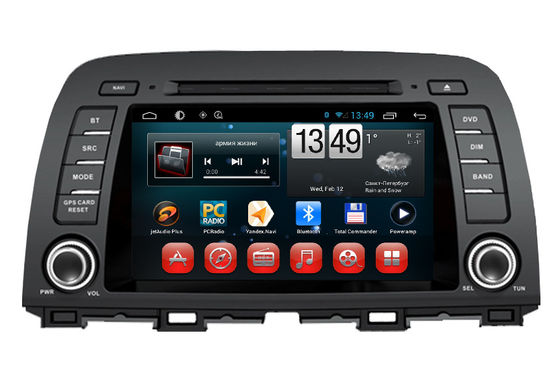 Chiny Mazda 6 2014 / CX-5 Centralny multimedialny odbiornik GPS Sat Nav Odbiornik TV z ekranem dotykowym Bluetooth dostawca