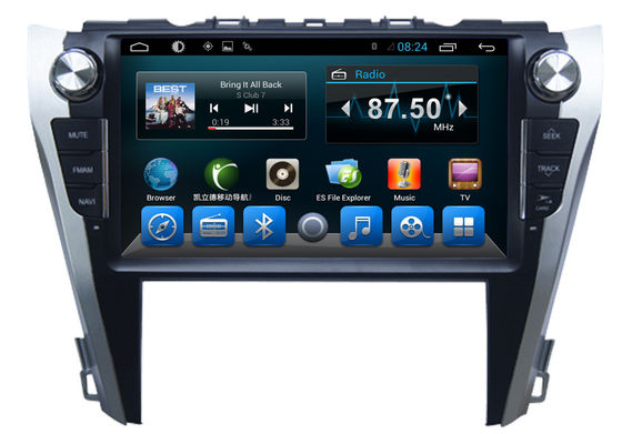 Chiny HD Video 1080P Toyota GPS Radio Camry 10.1 Inch Touch Screen dostawca