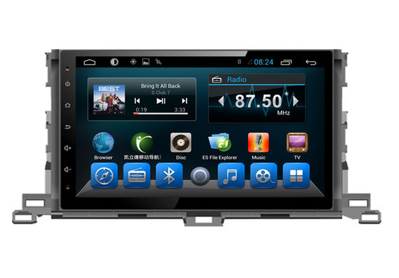 Chiny Android Car Multimedia Player GPS Navigation for Toyota Highlander 2015 dostawca