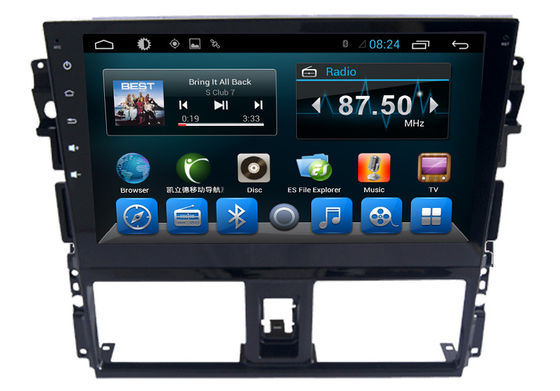 Chiny 10.1 Inch Toyota Andorid Navigation for Vios with Capacitive Screen dostawca