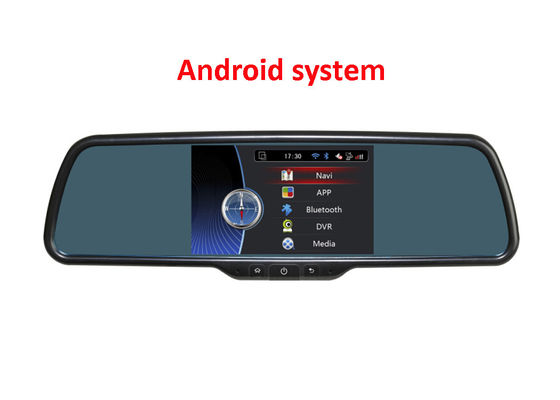 Chiny 5 inch Rear view mirror monitor with DVR and GPS Navigation with Android os system dostawca