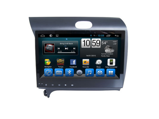 Chiny Sat Nav 2 Din Car Stereo For KIA K3 With Navigation , Android Car Dvd Player dostawca