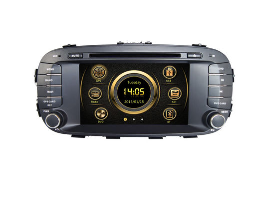 Chiny In Car DD CD Player 3G Bluetooth SWC Camera Input Aux In for KIA Soul dostawca