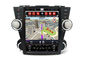 Car Stereo Bluetooth 12.1 Toyota Gps Navigation Unit Highlander 2008 2012 dostawca