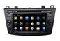 Mazda 3 Android Samochodowy multimedialny system nawigacji DVD Player Backup Kamera Wejście SWC dostawca