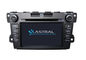 Double Din Central Multimedia GPS Mazda CX7 Arabski ręczny odtwarzacz CD z funkcją Bluetooth 6 CD Virtual DVD dostawca