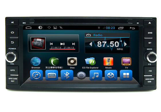 Chiny Black 2 Din Car Dvd Player GPS Navigation System For Toyota Universal dostawca